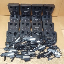 Lot of 16 Sets - Plantronics 16 CA12CDSY Remotes  16 Bases - No Btry - USED