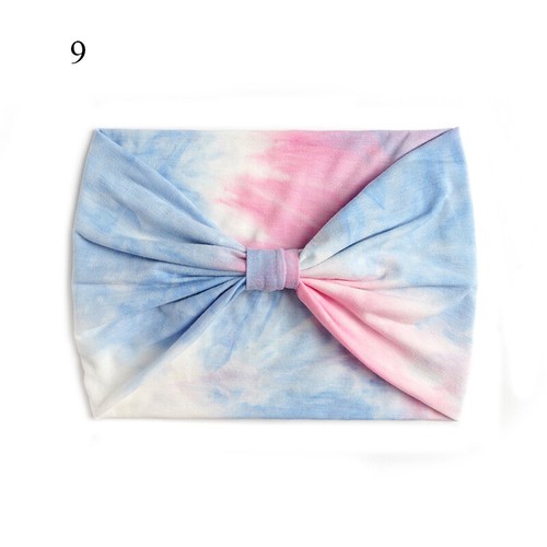 Women Ladies Wide Elastic Turban Head Wraps HeadBands Sports Yoga Hair Band Tie⚝ - Picture 21 of 36