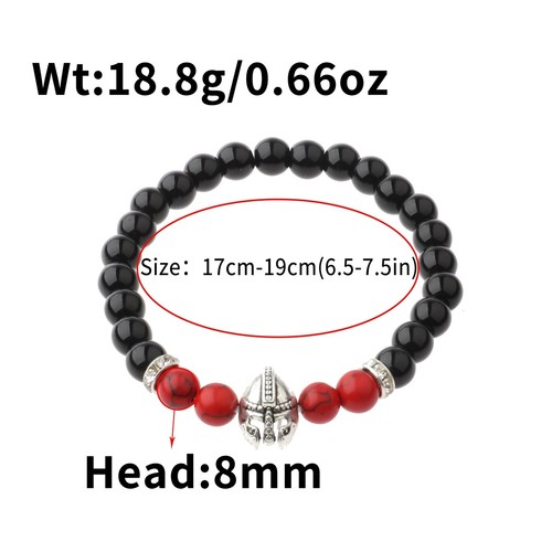 8mm Natural Round Gemstone Bead Handmade Beads Men Women Bracelets Jewelry - Picture 117 of 532