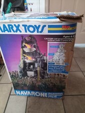 Rare Vintage Marx Toys WWII Navarone Mountain Playset With Box