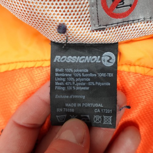 Jc De Castelbajac Rossignol Goretex Ski Jacket Size Small White Waterproof - Picture 9 of 15
