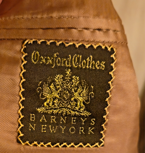 OXXFORD Clothes Super 100's Sport Coat Jacket, Pick Stitching, Smooth Wool, 42L - 第 4/5 張圖片