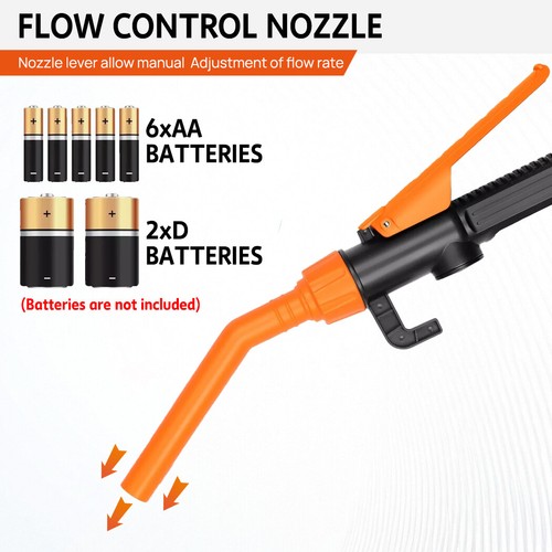 Powered Battery Liquid Transfer Pump Portable Fuel Water Diesel Transfer Pump AU - Picture 6 of 13