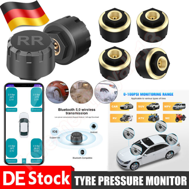 Auto Bluetooth-kompatibles Reifendruckkontrollsystem Reifendrucksensor DE Auto Bluetooth-kompatibles Reifendruckkontrollsystem Reifendrucksensor DE