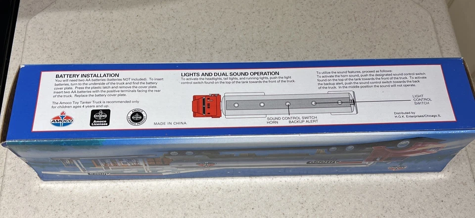 Camión cisterna de juguete Amoco edición limitada 1º de la serie 1994 nuevo en caja Foto 3 de 4