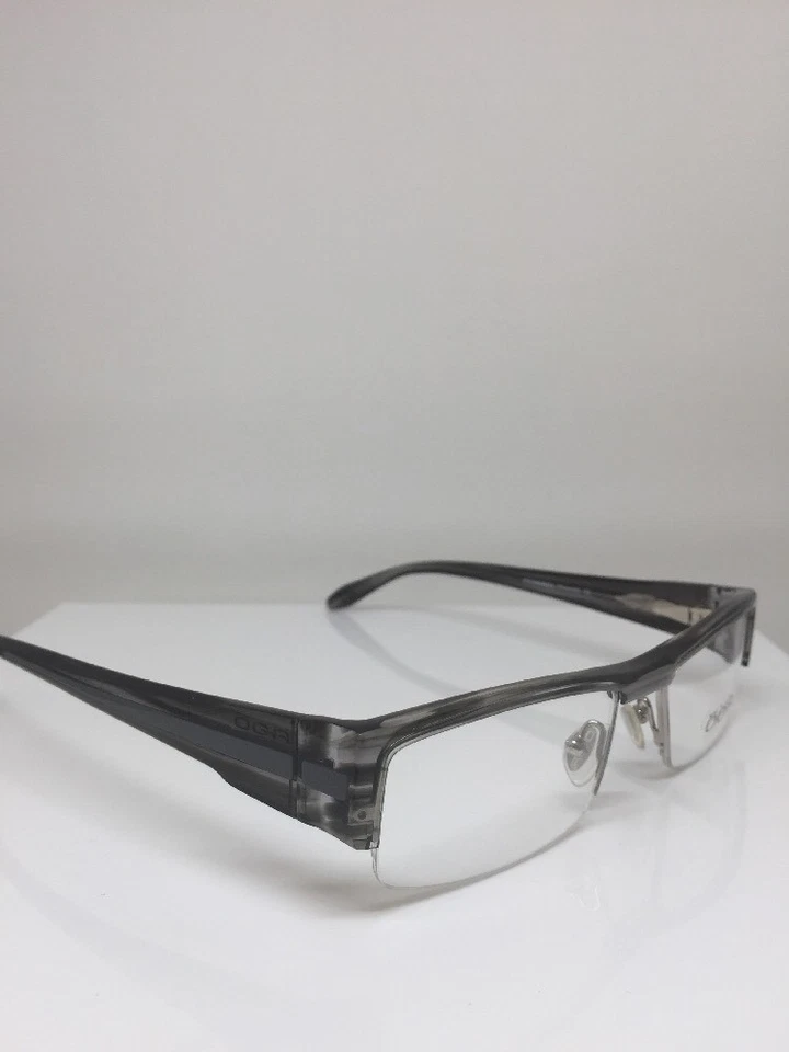 Nuevas gafas OGA 63580 monturas Rx C. GG016 gris tamaño: 53-17 mm hechas en Francia Foto 4 de 4