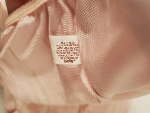 Lily of France Womens Slip Skirt 2200 Size M Medium Pink - Picture 3 of 5