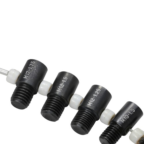 Gewindeprüfer Kombi metrisch Zoll & SAE Schraube, Mutter Messgeräte 6-32 - 1/2, M4 - M12 - Bild 3 von 5