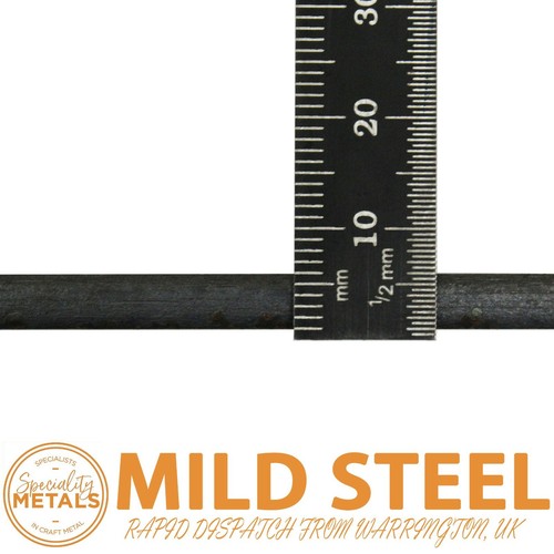 Speciality Metals Mild Steel Flat Bar 3mm to 10mm Thickness 10mm to 100mm Width - Picture 61 of 92