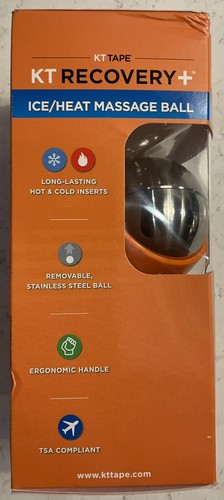 KT Tape Recovery+ Ice Cold Cryosphere & Heat Massage Ball Roller Deep Tissue Rel - Picture 4 of 7