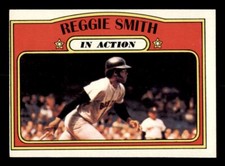 1972 Topps Baseball #566 Reggie Smith (In Action) EX/MT *d5