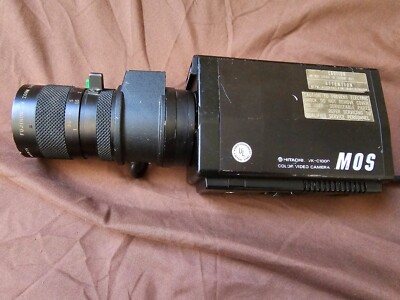 当時物 HITACHI VK-C1000 COLOR VIDEO CAMERA Hitachi VK-C1000 First Consumer Color Video Camera Great