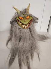 Holloween Goblin Mask 2003 Paper Magic Group Costume Creepy