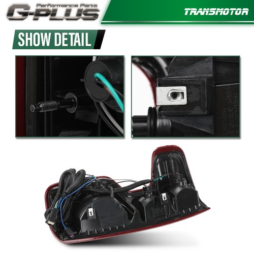 For 19-24 Chevy Silverado 1500 2500HD 3500HD Rear Tail Light Brake Lamps Pair - Picture 9 of 12