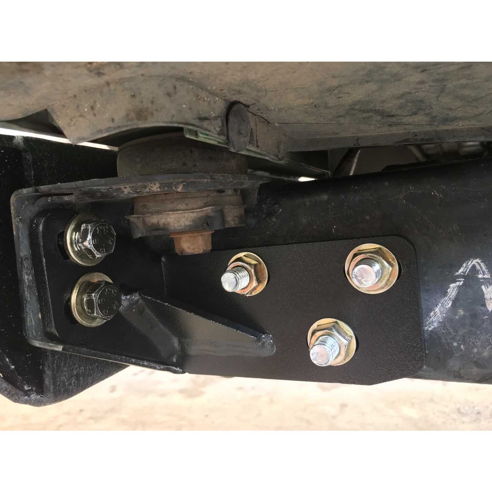 Rough Country Steering Box Brace For 1987-1995 Jeep Wrangler YJ - 1154, Black Powder Coat