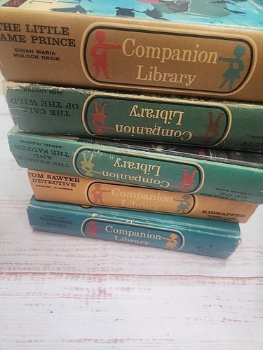 Vintage 60er Jahre 11-Lot Begleitbibliothek 2-in-1 Bücher Klassiker Kindergeschichten - Bild 8 von 9