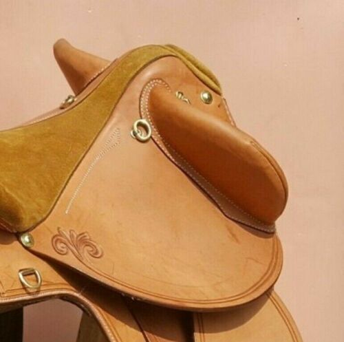 Half Breed- Australian Saddle Brand FENDER Leather 17 "/ All Size Available - Picture 7 of 7