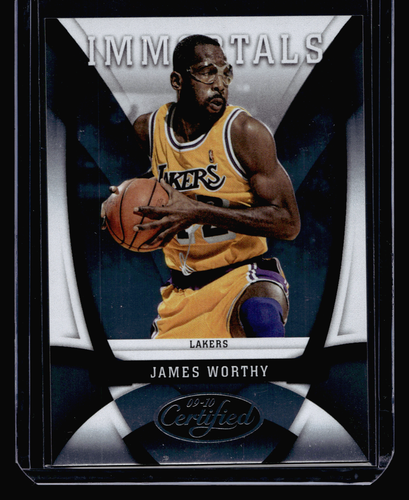 James Worthy 391/500 Immortals Panini Certified 2009-10 Card #170 Lakers
