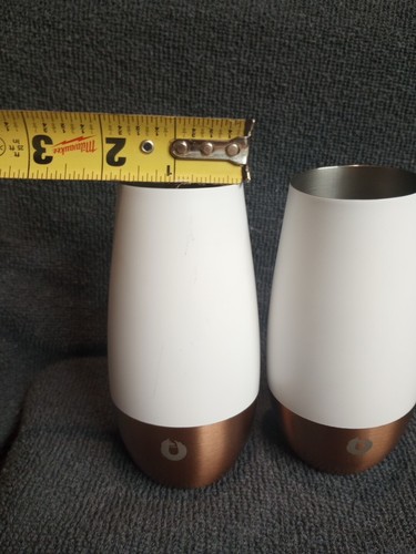 Snow Fox Metal Cups Set Of 2 - Picture 8 of 8