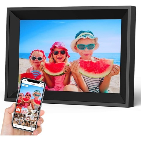 Euker Cloud 10.1" WiFi Touch Screen IPS 16GB Digital Photo Frame - SEALED - Picture 3 of 6