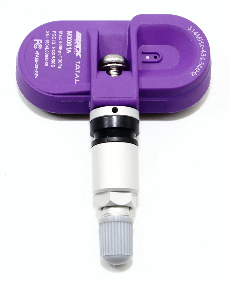 4 sensores de pressão de pneus MAX TPMS 2017 Chevrolet Camaro Colorado Silverado Cruze - Imagem 2 de 4