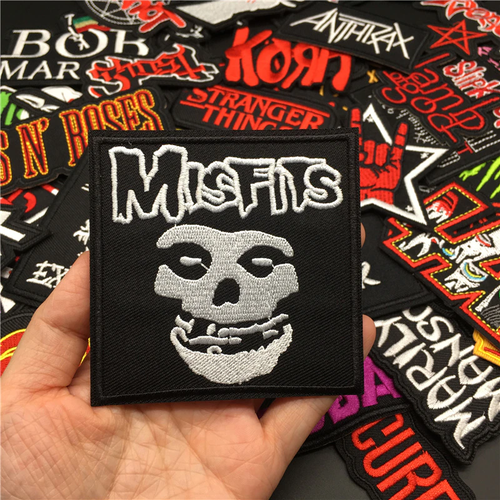 Random Lot of 50 Rock Band Patches Iron on Music Punk Roll Heavy Metal Sew - Picture 4 of 8