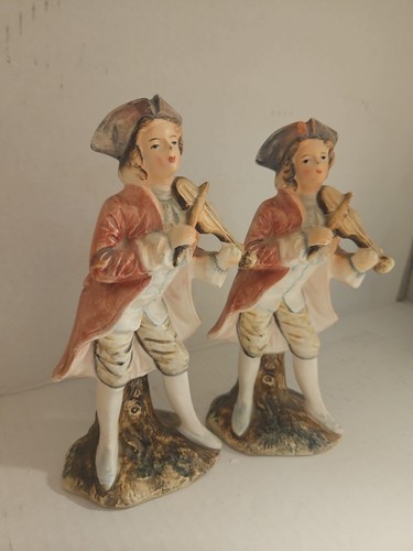 Vintage Violen Figurines Made In Japan - Picture 2 of 12
