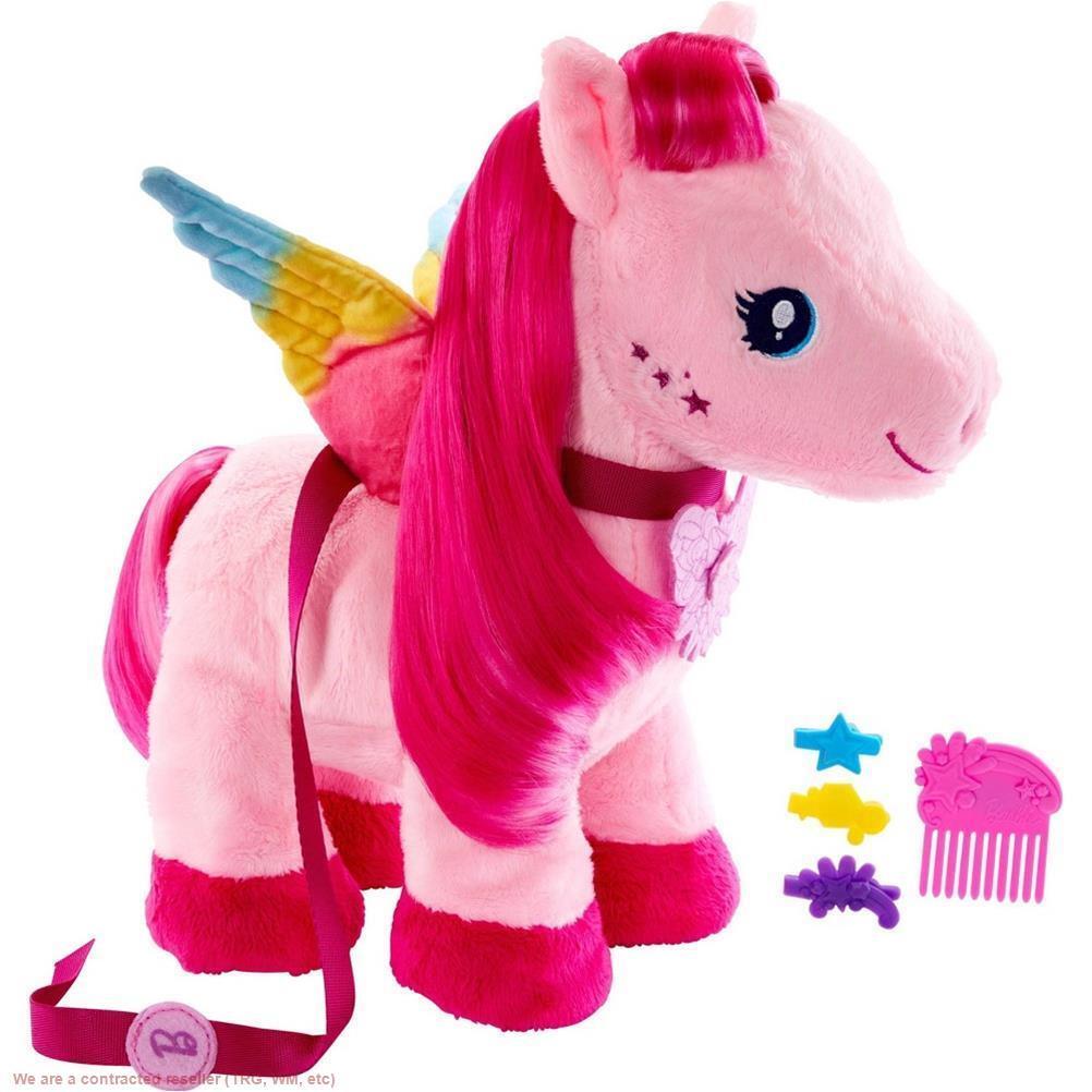 Плюшевый пегас Barbie A Touch of Magic Walk & Flutter