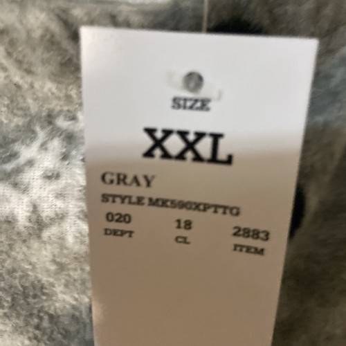 Disney Mickey Mouse Fleece Women's XXL Plus Size PJ Lounge Pants Gray New - Picture 3 of 7