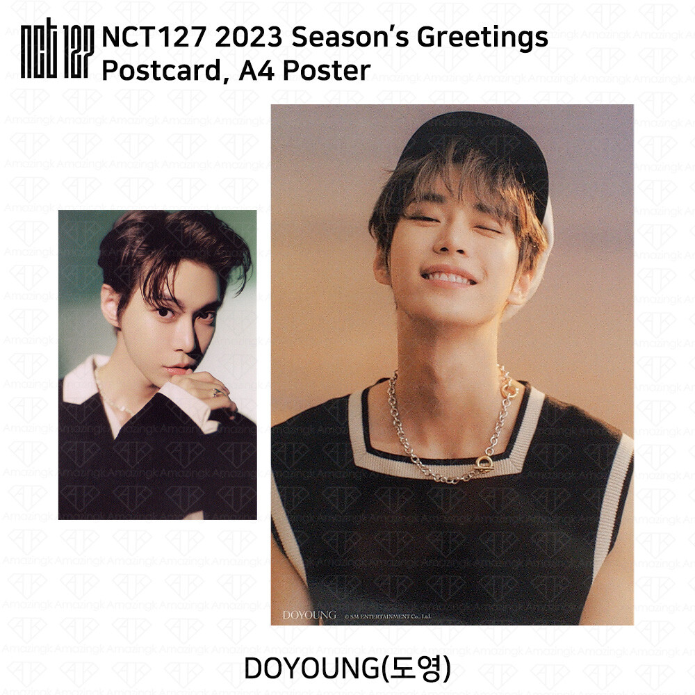 NCT 127 2023 Season's Greetings A4 Poster Postcard Set Each