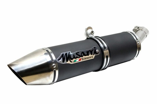 Honda VTR 250 Fi 2009 - 2018 Model Musarri Black slipon Exhaust - Picture 3 of 9