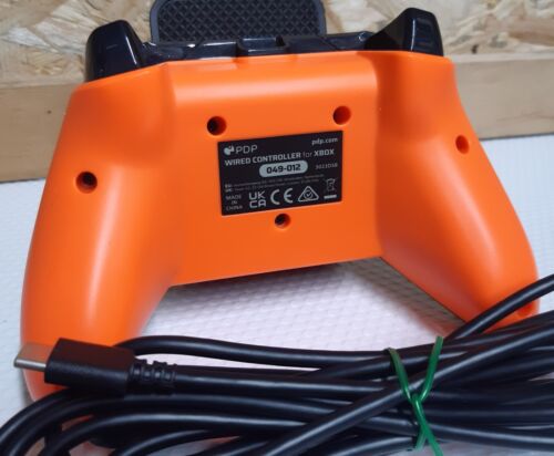 PDP Wired Game Controller für Xbox Series X/S - Atomic Black / Orange - OVP - Bild 6 von 7