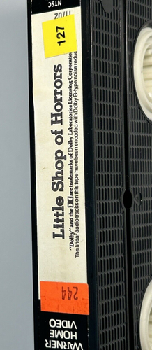 Vintage 80s Little Shop of Horrors VHS Cult Horror Comedy Musical Rick Moranis - Picture 5 of 24