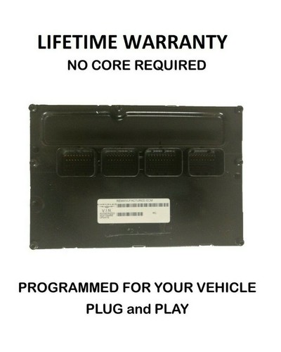 04748371AC 04 VOYAGER 3.3L A/T OEM PROGRAMMED ENGINE CONTROL MODULE ECU ECM PCM  - Picture 2 of 5