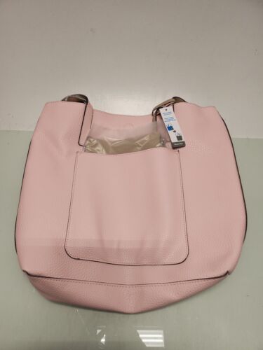 Markenlose rosa Hobo Tasche Tragetasche mit abnehmbarem Beutel P7