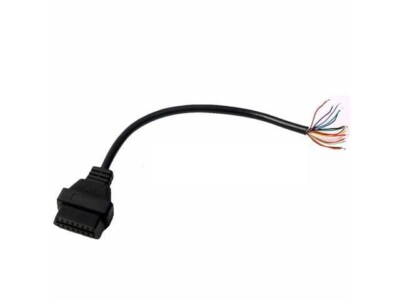 OBD2 OBD-II 16 Pin Female Extension Connector To Open Plug Wire Diagnostic Cable