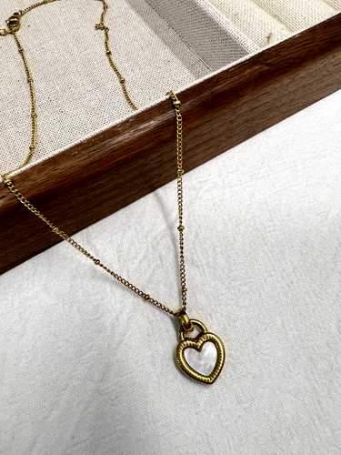 Elegant Gold Plated Lucky Four Leaf Clover Heart Black Necklace Pendant Women - Picture 11 of 13