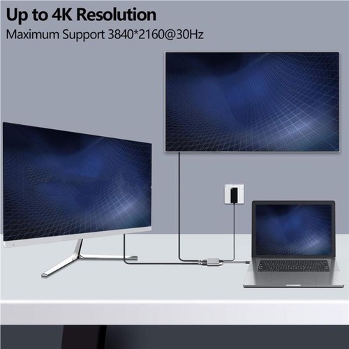 USB C Hub Converter For Plug And Play High-speed Transmission - Afbeelding 3 van 10
