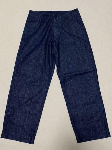 EMPORIO ARMANI EMPORIO ARMANI wide denim pants, E
