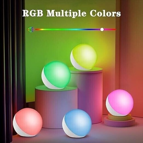 Night Light, Touch Sensor Bedside Lamps, Dimmable Warm White Light & Color - Picture 2 of 6