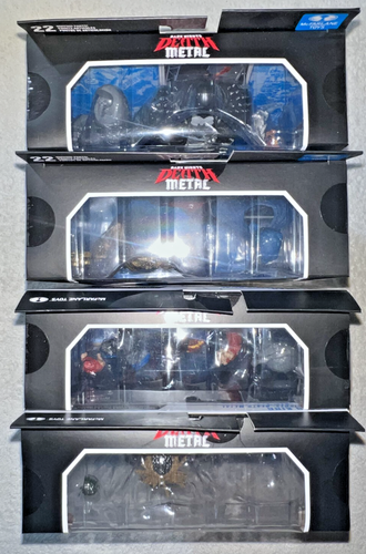 DC MULTIVERSE DEATH METAL SET OF 4 SUPERMAN / WONDER WOMAN / BATMAN / ROBIN KING - Picture 3 of 10