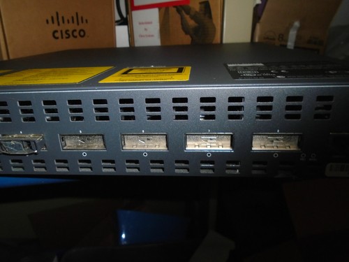 CISCO WS-C4908G-L3, Catalyst 4908G Ethernet Switch, 8 x GBI.90 Day Warnty Real . - Picture 4 of 4