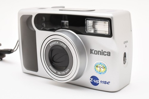 Konica Z-up 115e in Box silber analoge Kompaktkamera 35 mm aus Japan - Bild 3 von 13