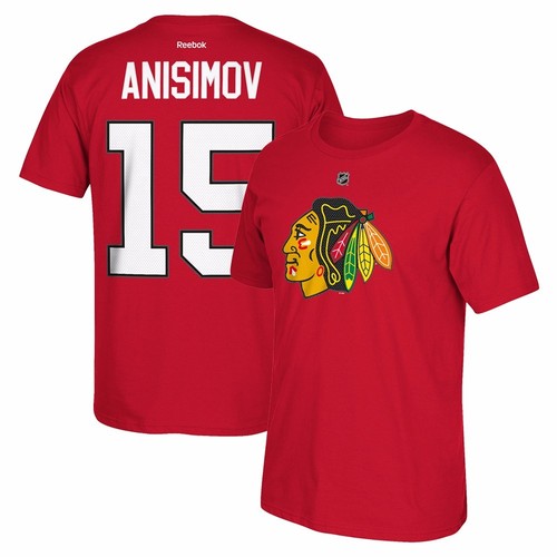 2017 NHL Reebok Official Premier Team Player Name & Number Jersey T-Shirt Men's - Picture 7 of 161