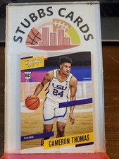 Cameron Thomas 2021 Chronicles Prestige Rookie Card #383 Brooklyn Nets