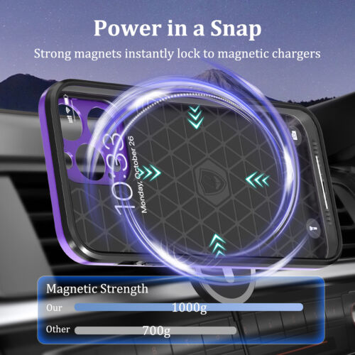 For iPhone 15 Pro Max Plus Safe Case Magnetic Camera Kickstand Phone Cover - Picture 44 of 61