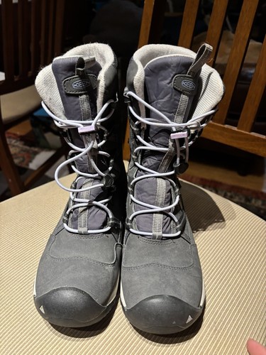 KEEN Dry Waterproof WINTER BOOTS  US 3 M Pull On 200 Gram Insulation EU 35 kids