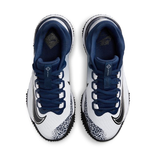 Women Nike Alpha Huarache Elite 4 Turf Shoes Size 9.5 Navy Blue White FD2746 400 - Picture 22 of 24
