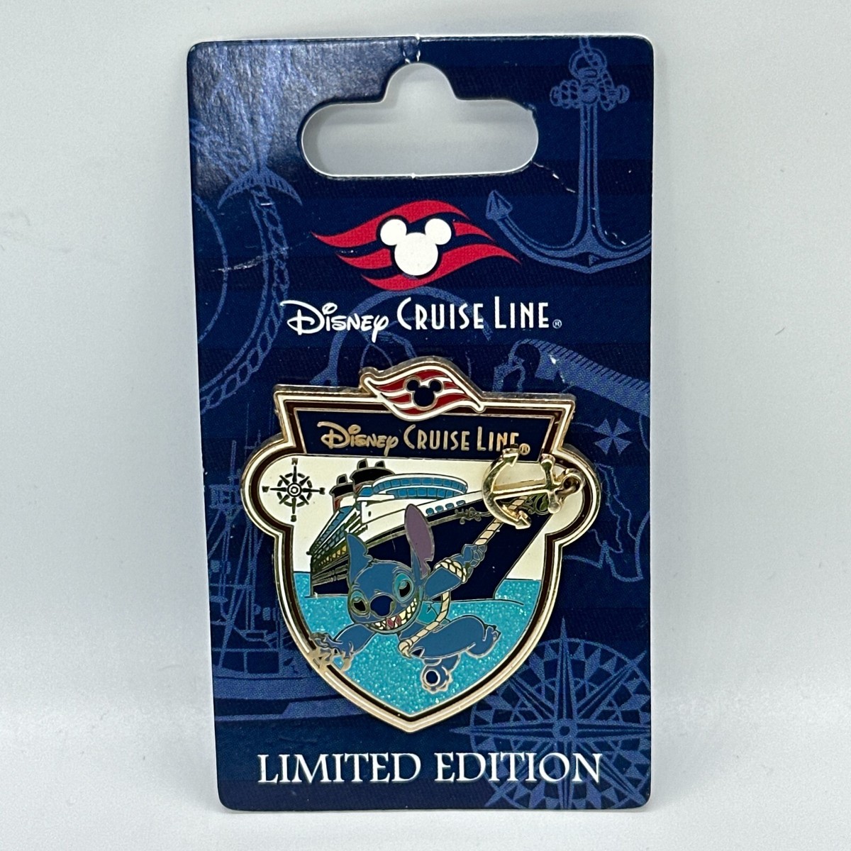 Disney World Pin 2010 LE 500 Disney Cruise Line Stitch