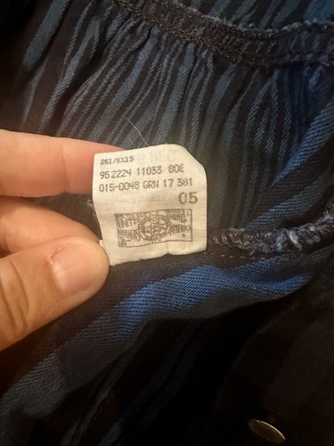 Vintage Riders Kids Dennis Button Front Girls Dress Size 6 EUC Nostalgia Crayons - Picture 3 of 5